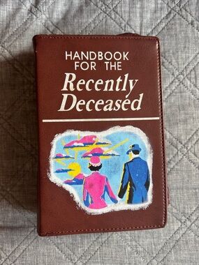 Beetlejuice 🪲 'Handbook for the Recently Deceased' Crossbody Bag Halloween
